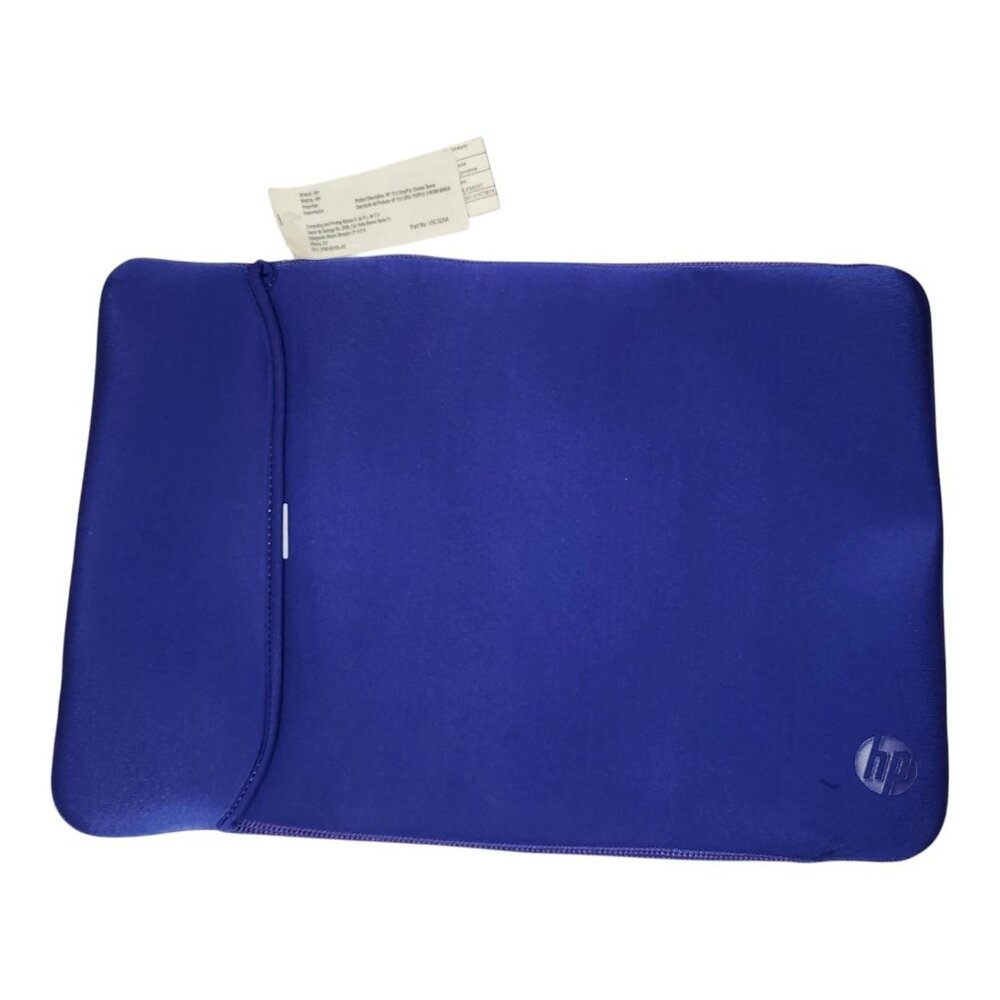 Blue HP Laptop Protector Sleeve 100% Polyester V5C32AA 15"